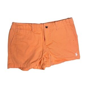 Ralph Lauren Polo Sport Orange Chino Shorts Size 2